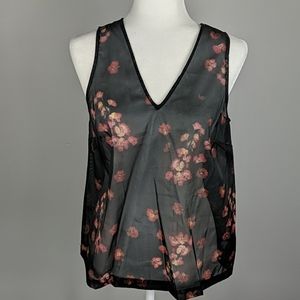 🔥🔥🔥Sheer floral tank from a new day